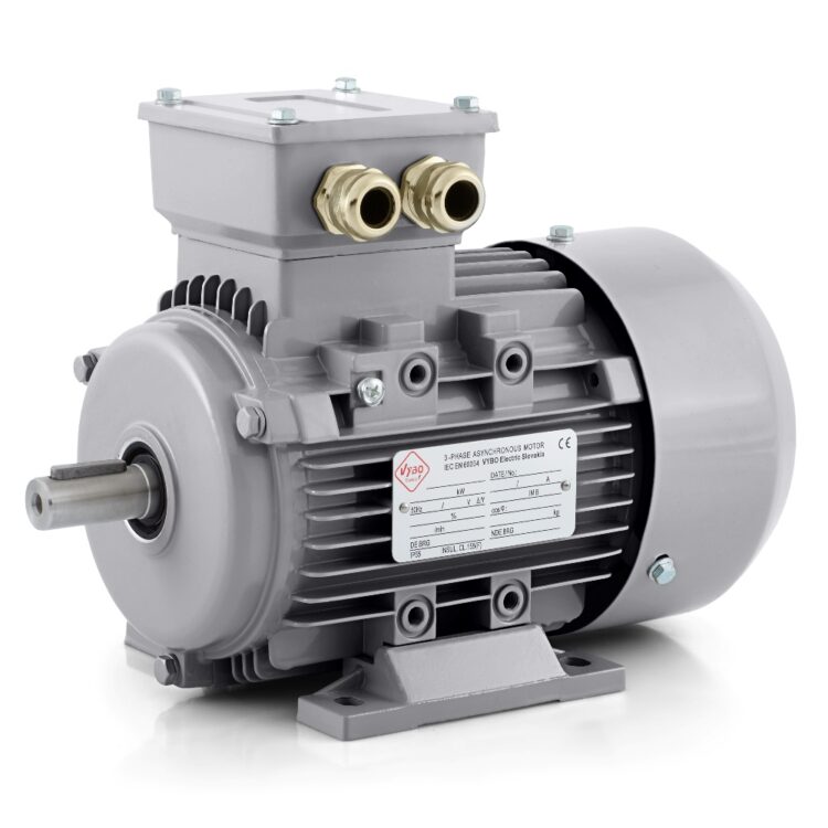 Elektrisk motor 0,09 kW 400V 3000 rpm 1AL På lager Danmark
