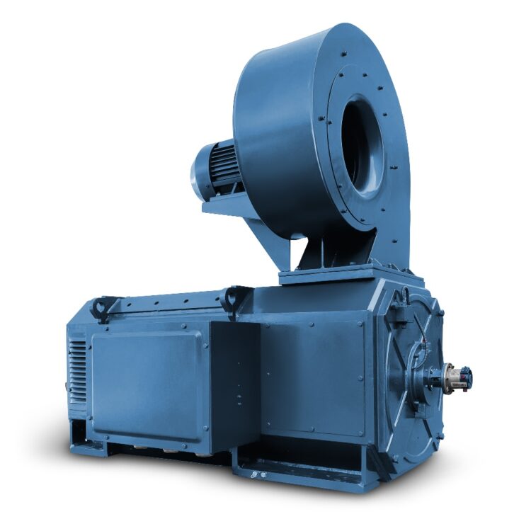 DC elektrisk motor 123,4 kW - 1072 kW 400V/620V (DC motor 2GDC) Danmark salg