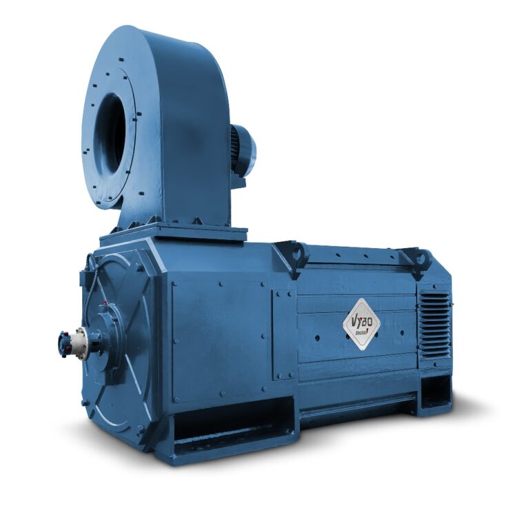 DC elektrisk motor 235 kW - 600 kW 400V/440V (DC motor 1GDC) På lager