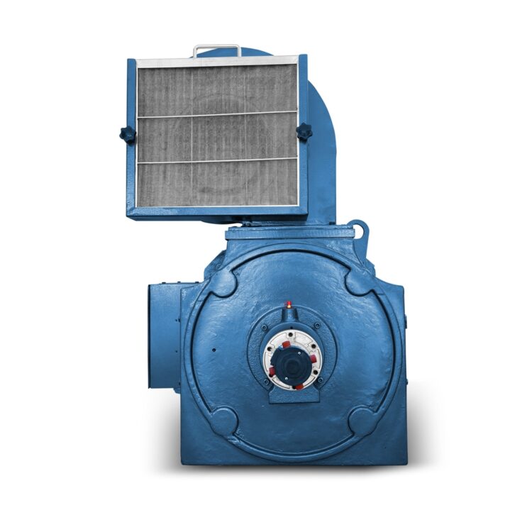 DC elektrisk motor 99 kW - 160 kW 400V/440V (DC motor 1GDC) På lager