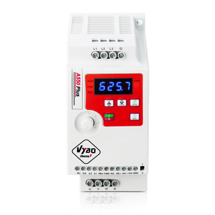 Frekvensomformer 1,5 kW 230V (A550 Plus) Danmark på lager